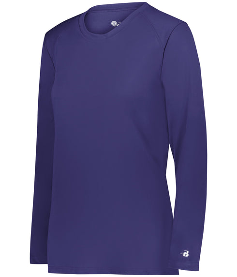 Badger Sport Ladies B-Core Long Sleeve Tee