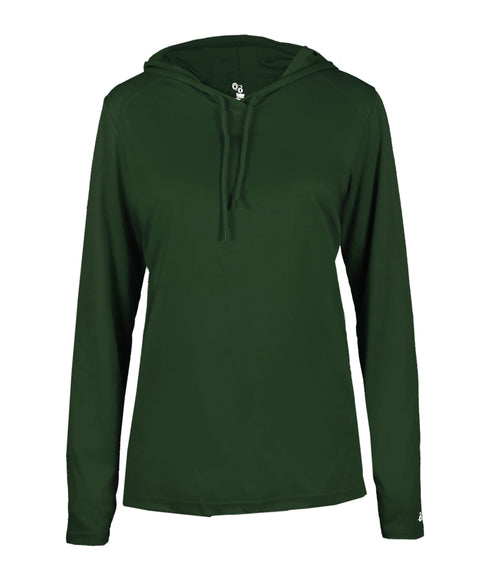 Badger Sport Ladies B-Core Long Sleeve Hoodie