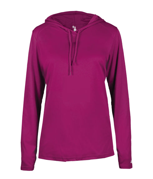 Badger Sport Ladies B-Core Long Sleeve Hoodie