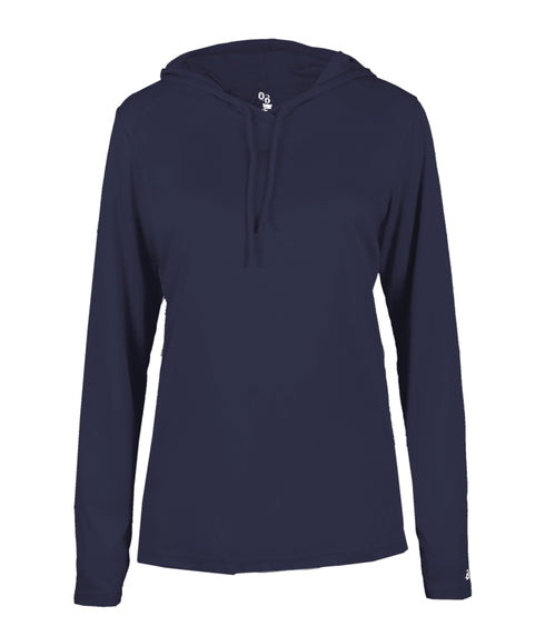 Badger Sport Ladies B-Core Long Sleeve Hoodie