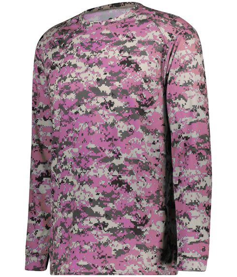 Badger Sport Digital Long Sleeve Tee