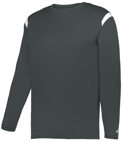 Badger Sport Youth On The Rise Long Sleeve Tee