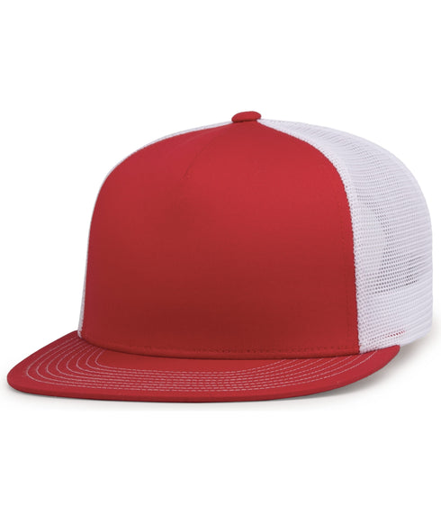 Pacific Headwear D-Series 5-Panel Trucker Snapback Cap