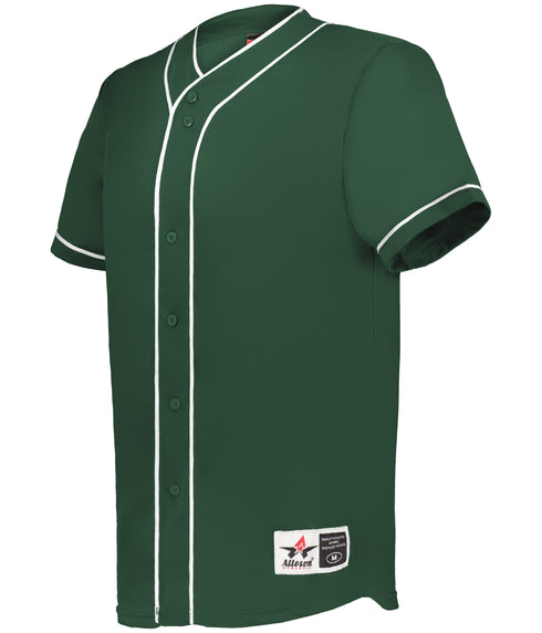Alleson Diamond Full-Button Baseball Jersey