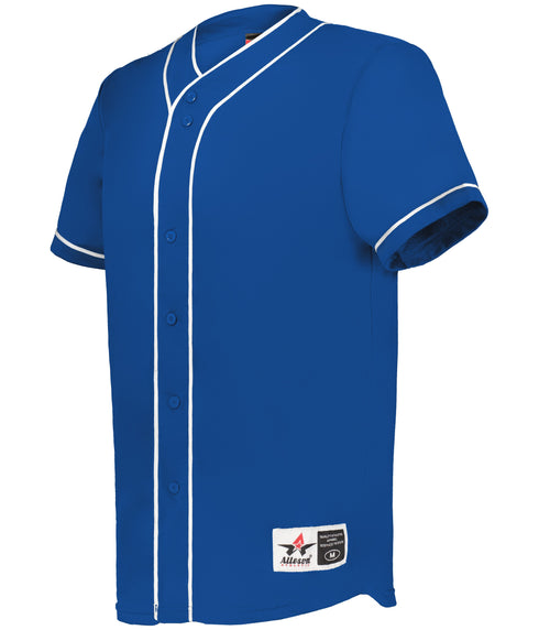 Alleson Diamond Full-Button Baseball Jersey