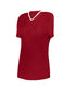 Alleson Girls V-Neck Softball Jersey