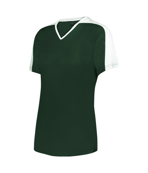 Alleson Girls V-Neck Softball Jersey