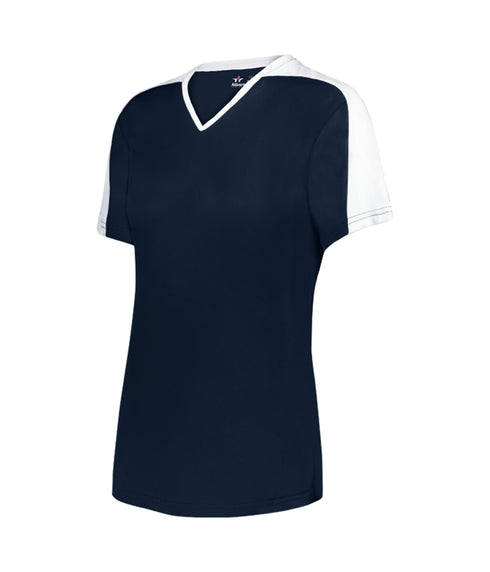 Alleson Girls V-Neck Softball Jersey