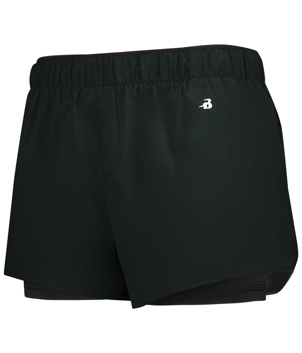 Badger Sport Ladies Double Up Short