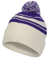 Pacific Headwear Knit Fold Over Pom-Pom Beanie