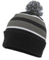 Pacific Headwear Knit Fold Over Pom-Pom Beanie