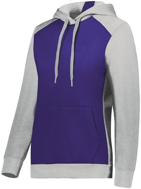 Augusta Sportswear Ladies Three-Season Fleece Pullover Hoodie