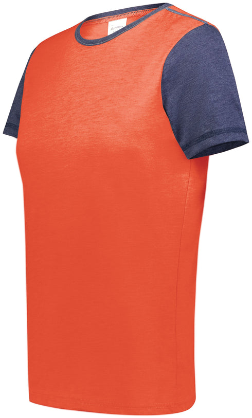 Augusta Sportswear Ladies Gameday Vintage Ringer Tee