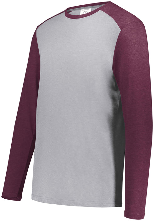 Augusta Sportswear Youth Gameday Vintage Long Sleeve Tee