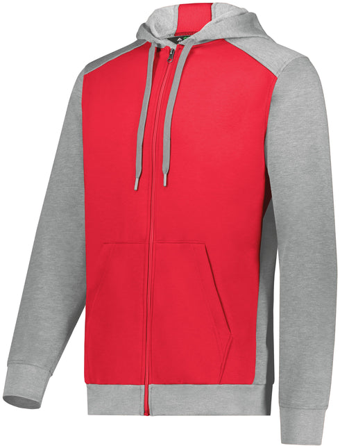 Augusta Sportswear Three-Season Fleece Full Zip Hoodie
