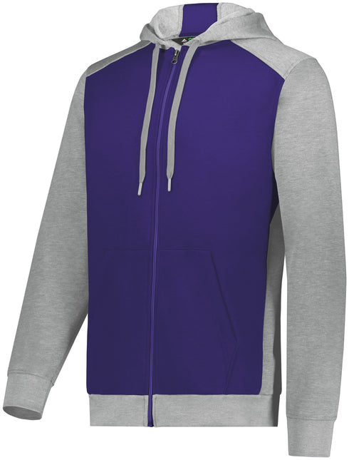 Augusta Sportswear Three-Season Fleece Full Zip Hoodie