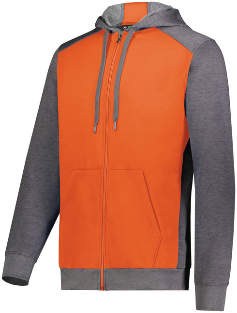 Augusta Sportswear Three-Season Fleece Full Zip Hoodie