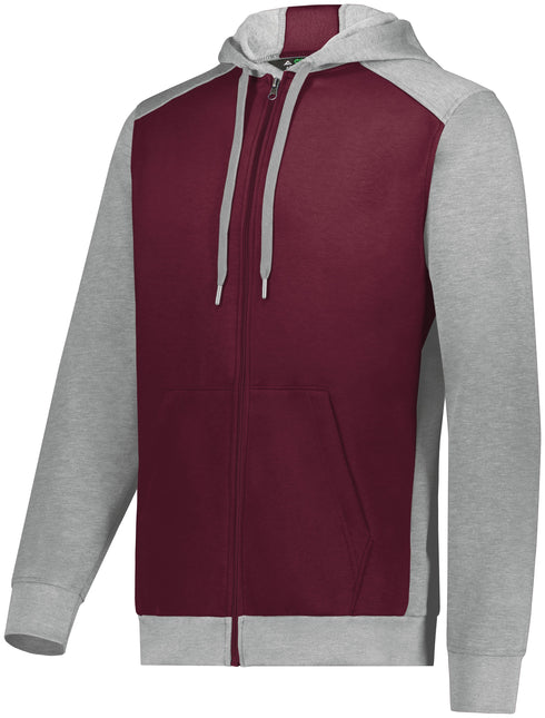 Augusta Sportswear Three-Season Fleece Full Zip Hoodie
