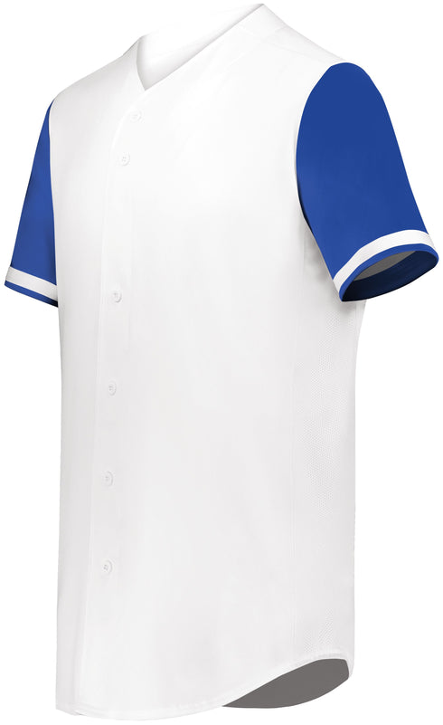 Augusta Sportswear Cutter+ Full Button Baseball Jersey