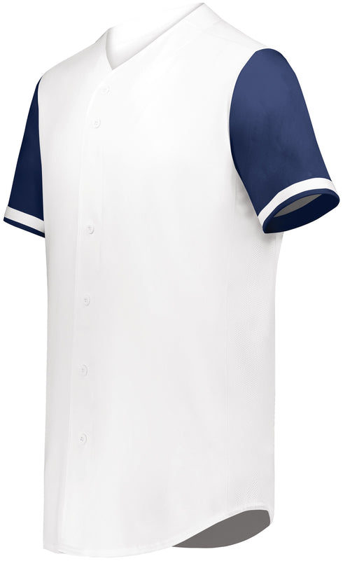 Augusta Sportswear Cutter+ Full Button Baseball Jersey