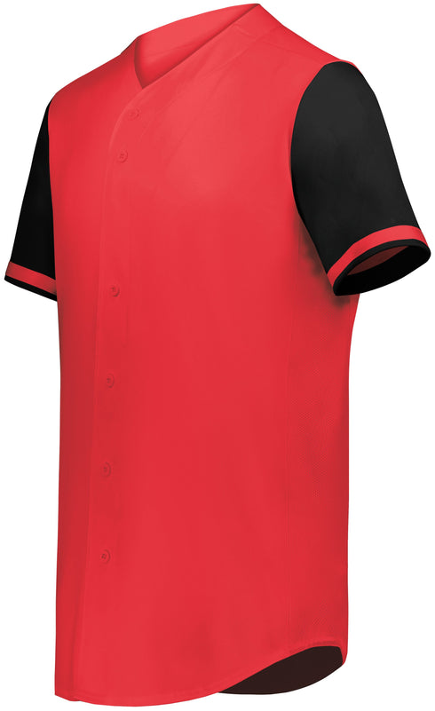 Augusta Sportswear Cutter+ Full Button Baseball Jersey