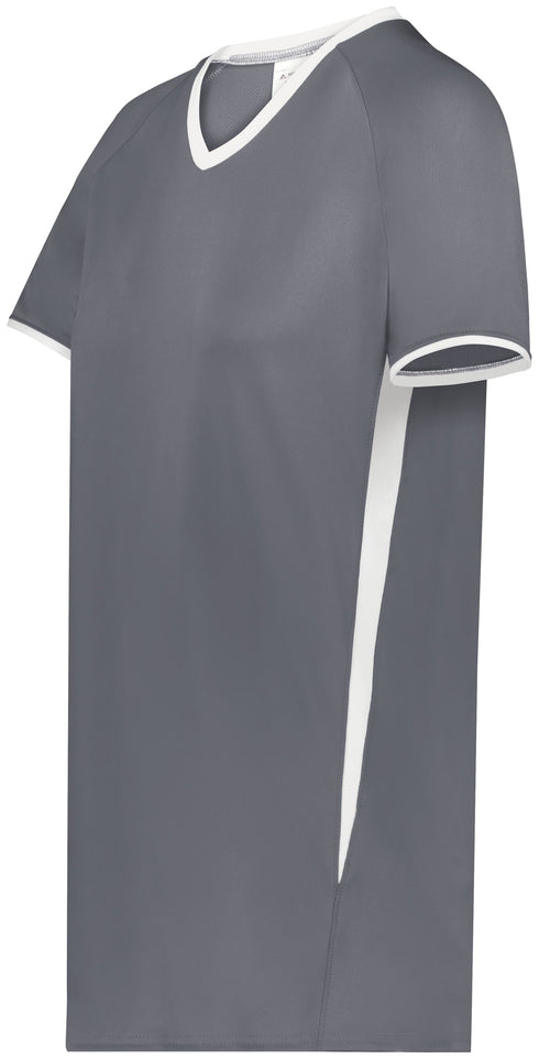 Augusta Sportswear Girls Cutter+ V-Neck Jersey