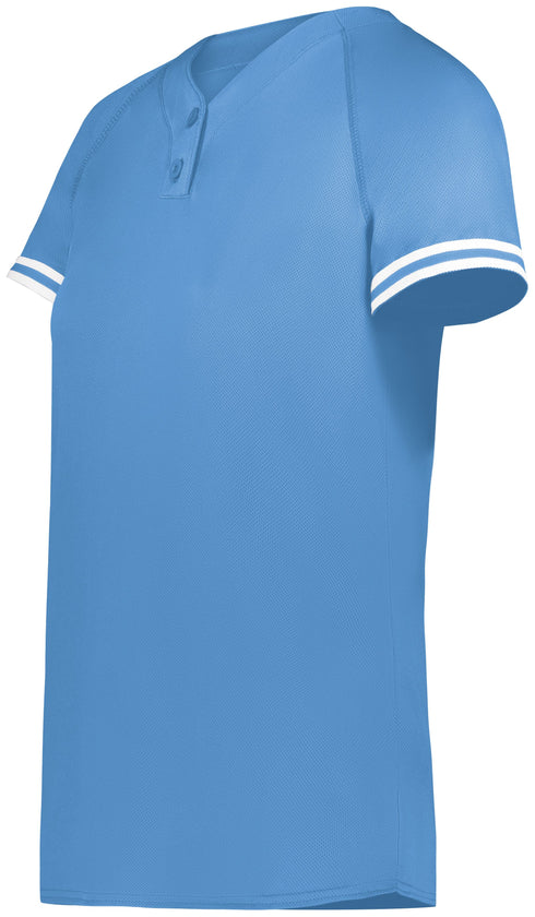Augusta Sportswear Girls Cutter+ Henley Jersey