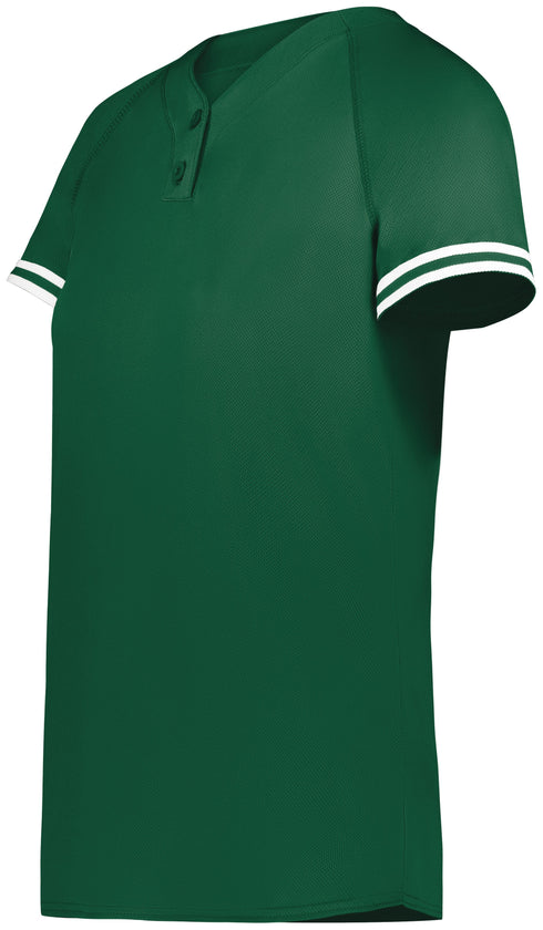 Augusta Sportswear Girls Cutter+ Henley Jersey