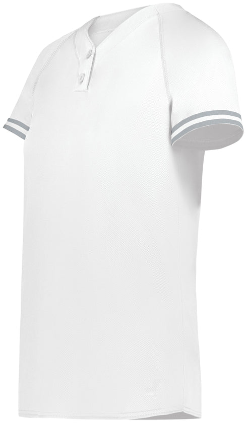 Augusta Sportswear Girls Cutter+ Henley Jersey