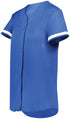 Augusta Sportswear Ladies Cutter+ Full Button Softball Jersey