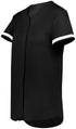 Augusta Sportswear Girls Cutter+ Full Button Softball Jersey