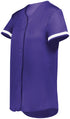 Augusta Sportswear Girls Cutter+ Full Button Softball Jersey