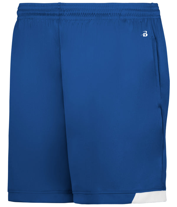 Badger Sport Ladies On The Rise Shorts With Pockets