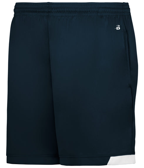 Badger Sport Ladies On The Rise Shorts With Pockets
