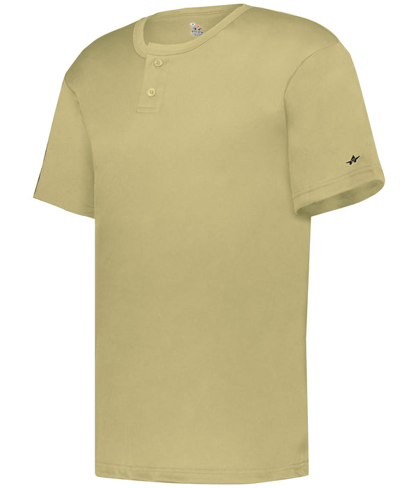 Alleson Youth B-Core Two-Button Baseball Jersey