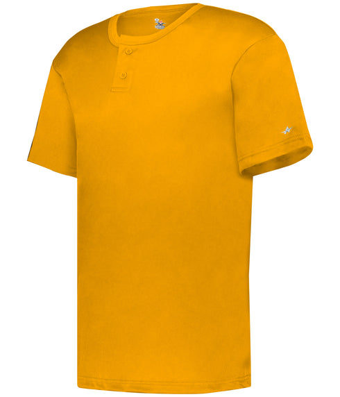 Alleson Youth B-Core Two-Button Baseball Jersey