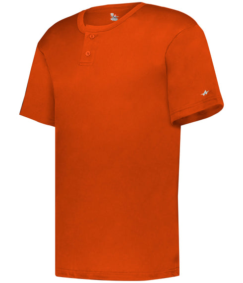 Alleson Youth B-Core Two-Button Baseball Jersey