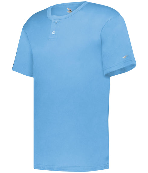 Alleson Youth B-Core Two-Button Baseball Jersey