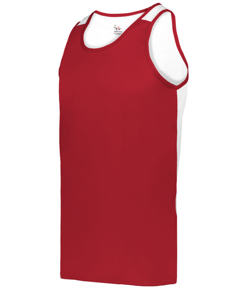Alleson Arrow Mesh Back Singlet
