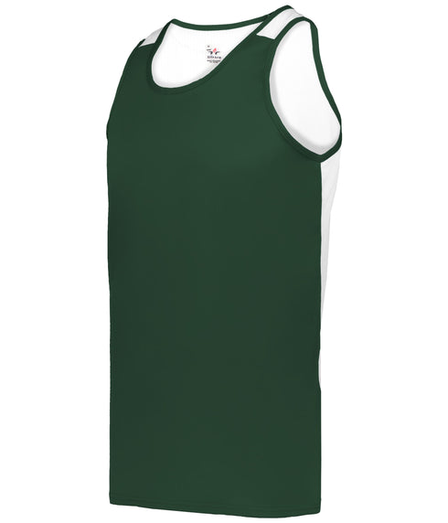 Alleson Arrow Mesh Back Singlet