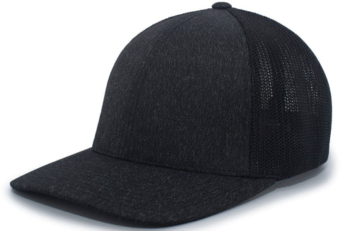 Pacific Headwear Heather Trucker Pacflex Cap