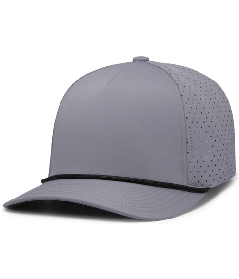 Pacific Headwear Weekender Perforated Snapback Cap