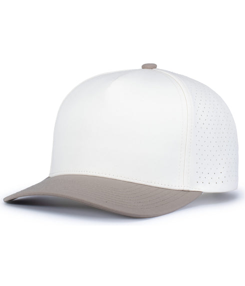 Pacific Headwear Weekender Perforated Snapback Cap