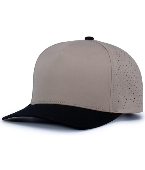 Pacific Headwear Weekender Perforated Snapback Cap