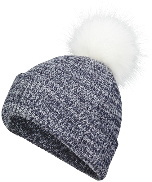 Pacific Headwear Faux Fur Pom Beanie