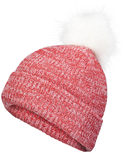 Pacific Headwear Faux Fur Pom Beanie