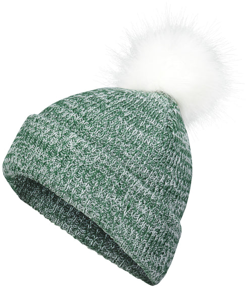 Pacific Headwear Faux Fur Pom Beanie
