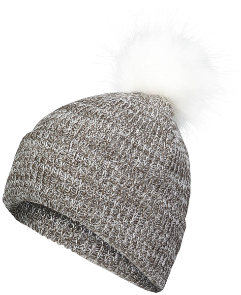 Pacific Headwear Faux Fur Pom Beanie