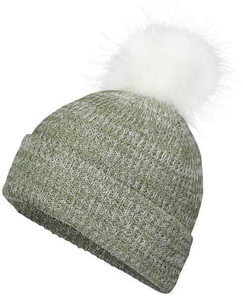 Pacific Headwear Faux Fur Pom Beanie