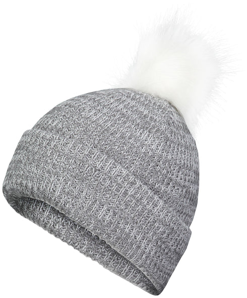 Pacific Headwear Faux Fur Pom Beanie